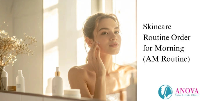 Skincare Routine Order for Morning (AM Routine)